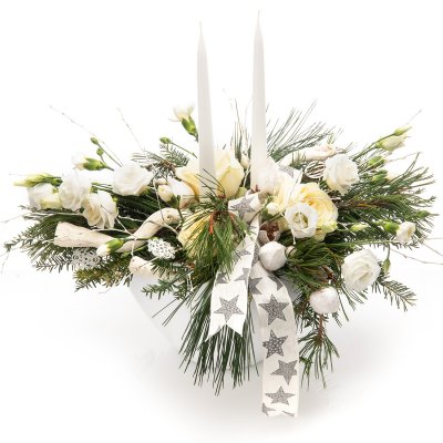 Christmas White Arrangement